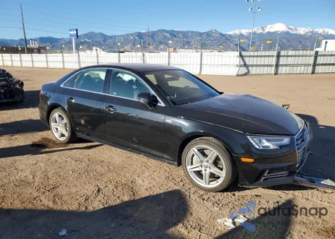 2017 Audi A4 2.0T Premium from USA, damaged, VIN WAUPNAF49HN068888